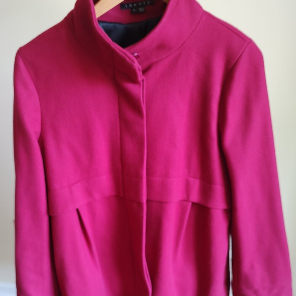Theory Ruby Red Jacket - Size L